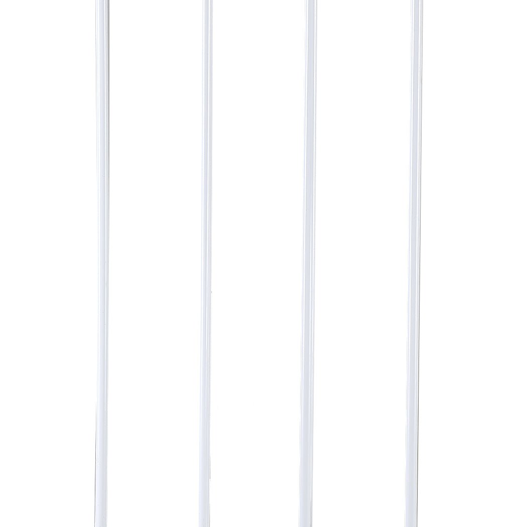 Adjustable Baby and Pet Safety Gate with 30cm Extension - White - Rivercity House & Home Co. (ABN 18 642 972 209) - Affordable Modern Furniture Australia