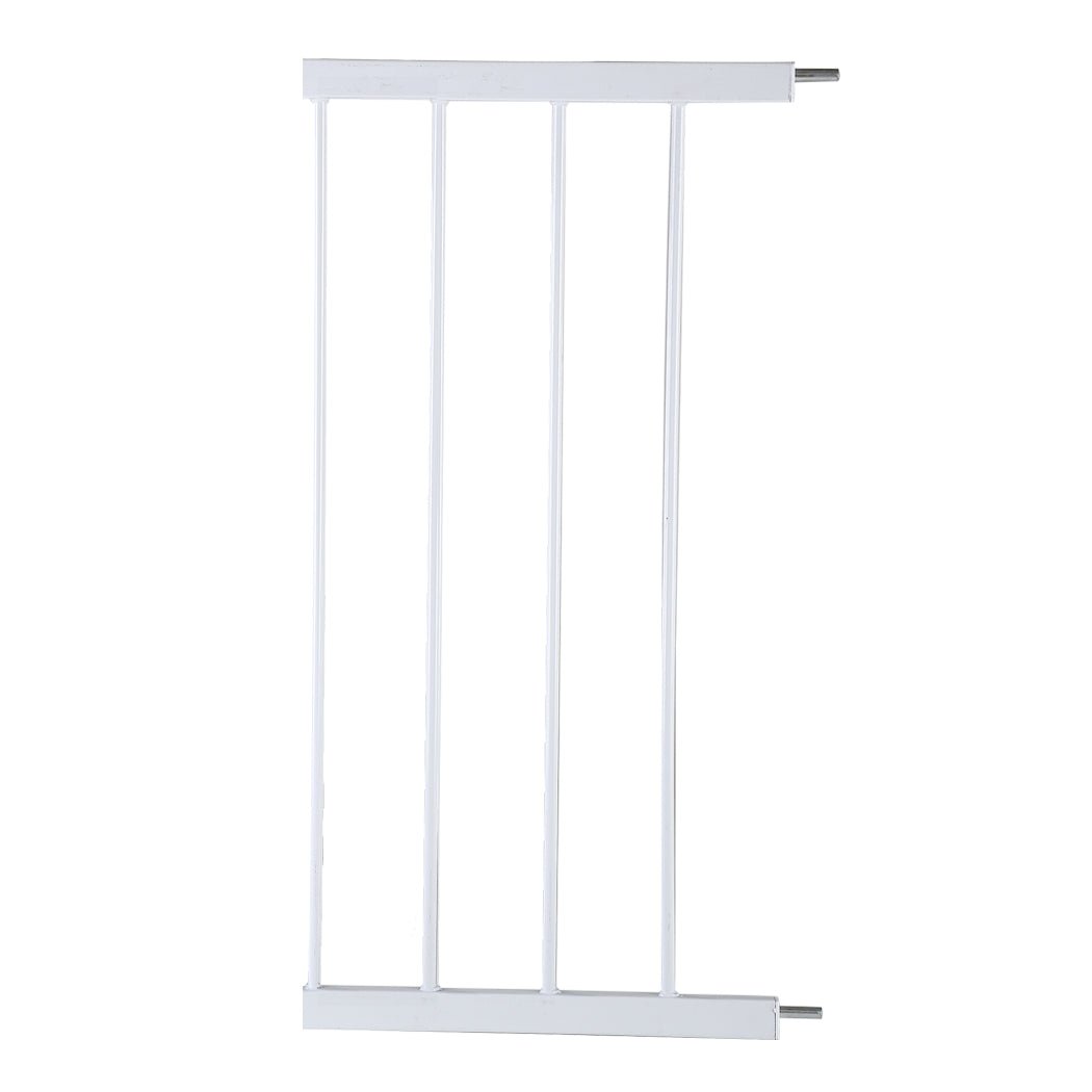 Adjustable Baby and Pet Safety Gate with 30cm Extension - White - Rivercity House & Home Co. (ABN 18 642 972 209) - Affordable Modern Furniture Australia