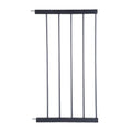 Adjustable Baby and Pet Safety Gate with 45cm Extension - Black
