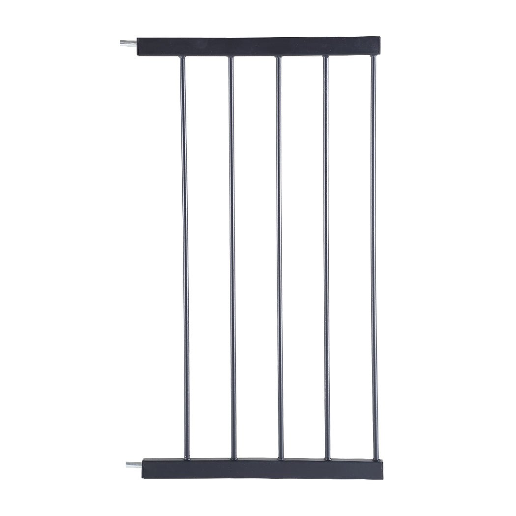 Adjustable Baby and Pet Safety Gate with 45cm Extension - Black - Rivercity House & Home Co. (ABN 18 642 972 209) - Affordable Modern Furniture Australia