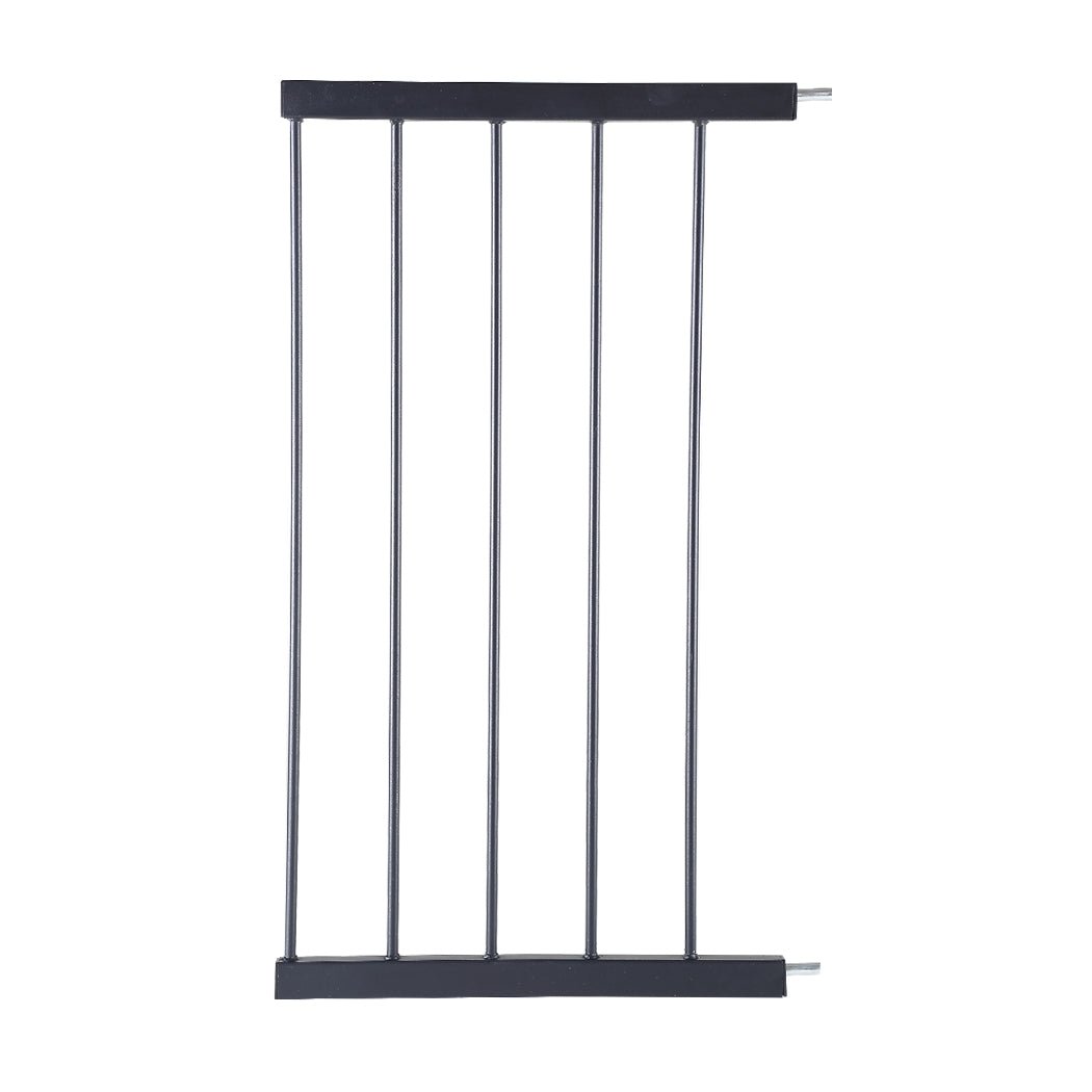 Adjustable Baby and Pet Safety Gate with 45cm Extension - Black - Rivercity House & Home Co. (ABN 18 642 972 209) - Affordable Modern Furniture Australia