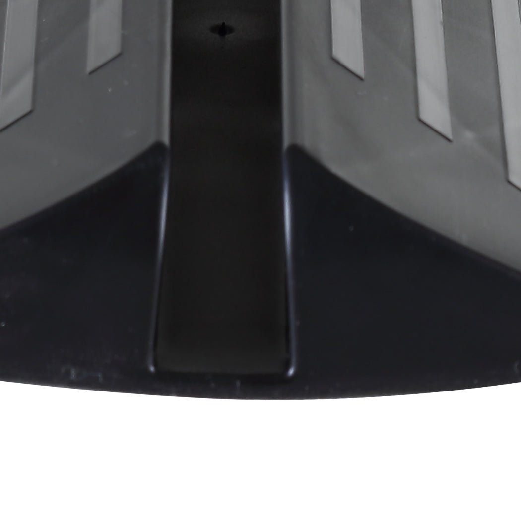 Adjustable Baby and Pet Safety Gate with Support Ramp - Black - Rivercity House & Home Co. (ABN 18 642 972 209) - Affordable Modern Furniture Australia