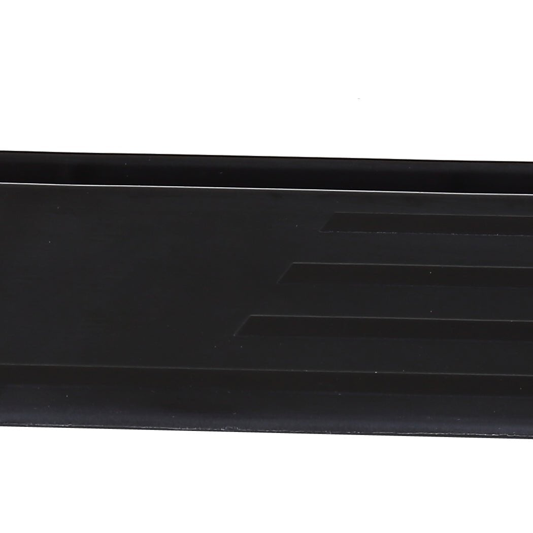 Adjustable Baby and Pet Safety Gate with Support Ramp - Black - Rivercity House & Home Co. (ABN 18 642 972 209) - Affordable Modern Furniture Australia