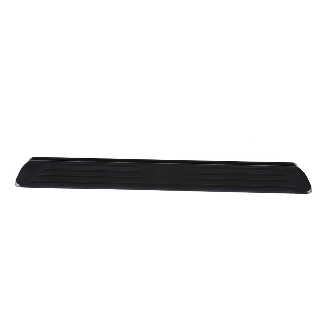 Adjustable Baby and Pet Safety Gate with Support Ramp - Black - Rivercity House & Home Co. (ABN 18 642 972 209) - Affordable Modern Furniture Australia