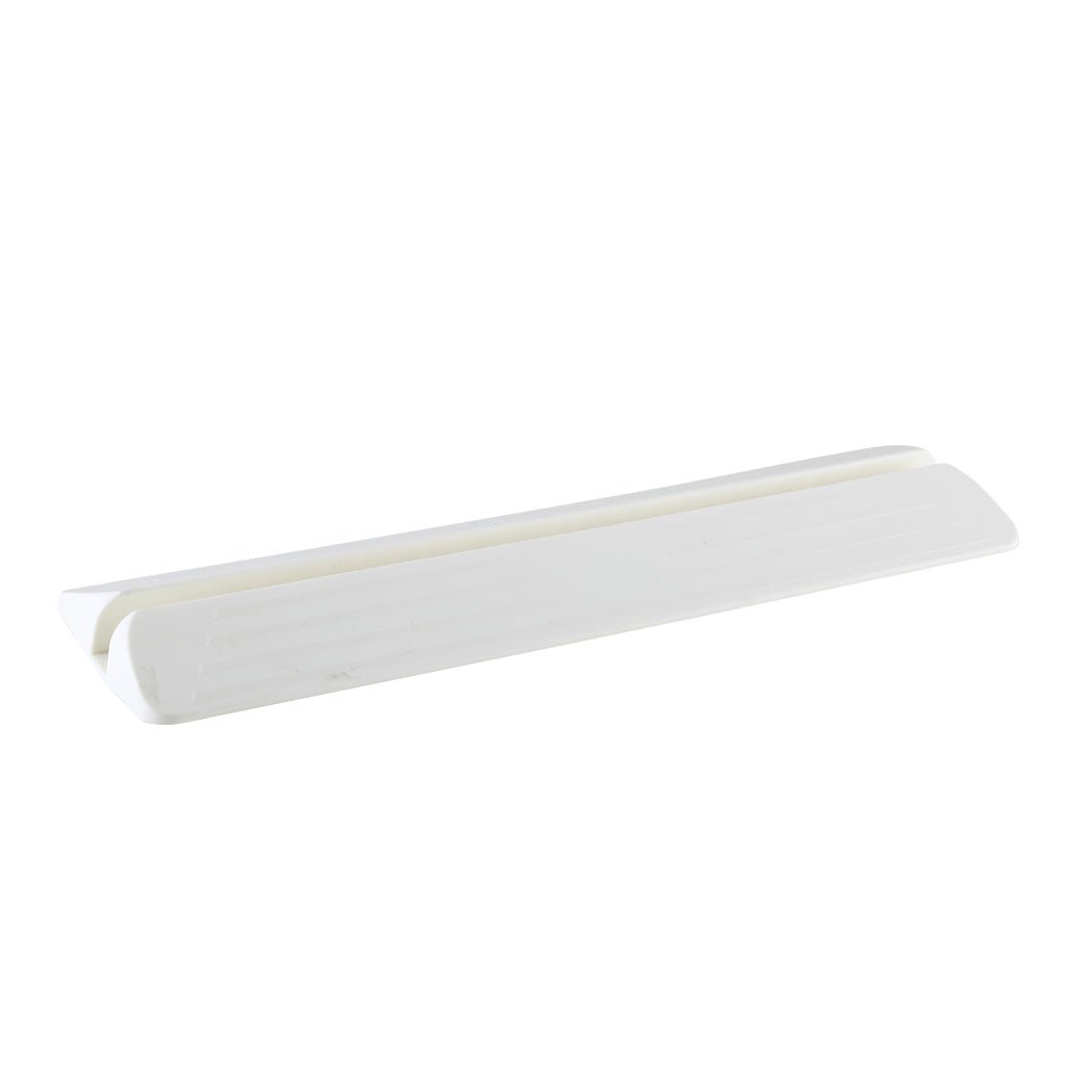 Adjustable Baby and Pet Safety Gate with Support Ramp - White - Rivercity House & Home Co. (ABN 18 642 972 209) - Affordable Modern Furniture Australia