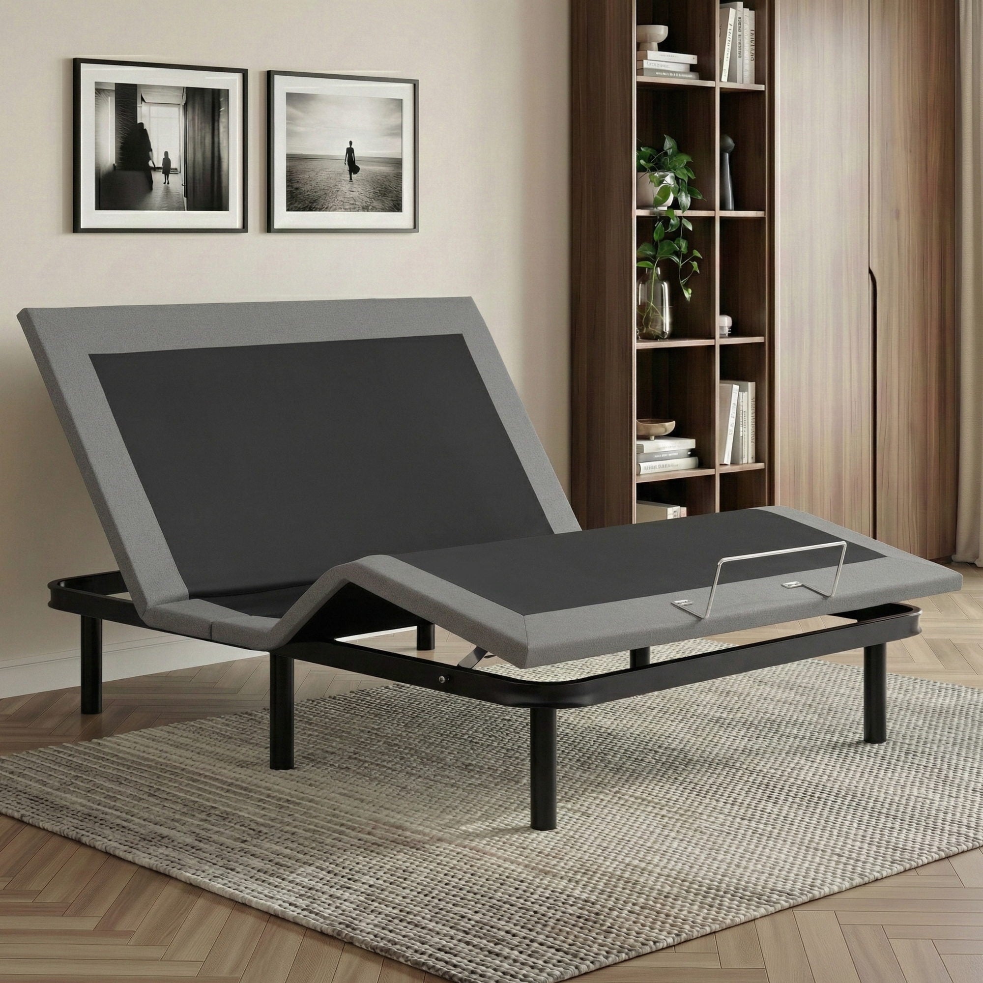Adjustable Bed Frame Queen Size Electric Bed Base Wireless Remote Control Zero Gravity Power Bed Foundation - Furniture > Bedroom > Beds & Bed Frames - Rivercity House & Home Co. (ABN 18 642 972 209) - Affordable Modern Furniture Australia