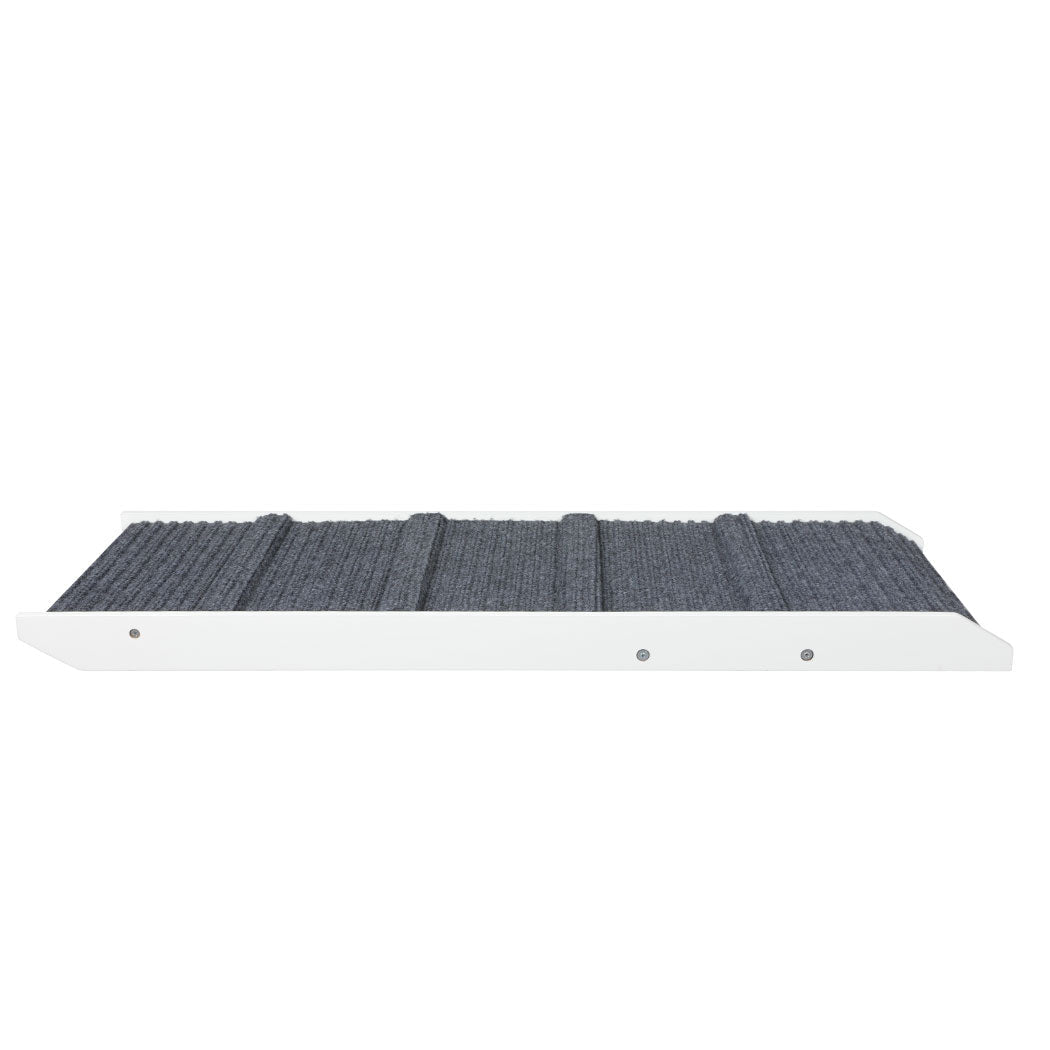 Adjustable Height Dog Ramp with Stairs - White - Rivercity House & Home Co. (ABN 18 642 972 209) - Affordable Modern Furniture Australia