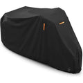 Adult Tricycle Cover 190x76x112 cm Waterproof 420D Oxford with PU Coating and Reflective Strips - Black