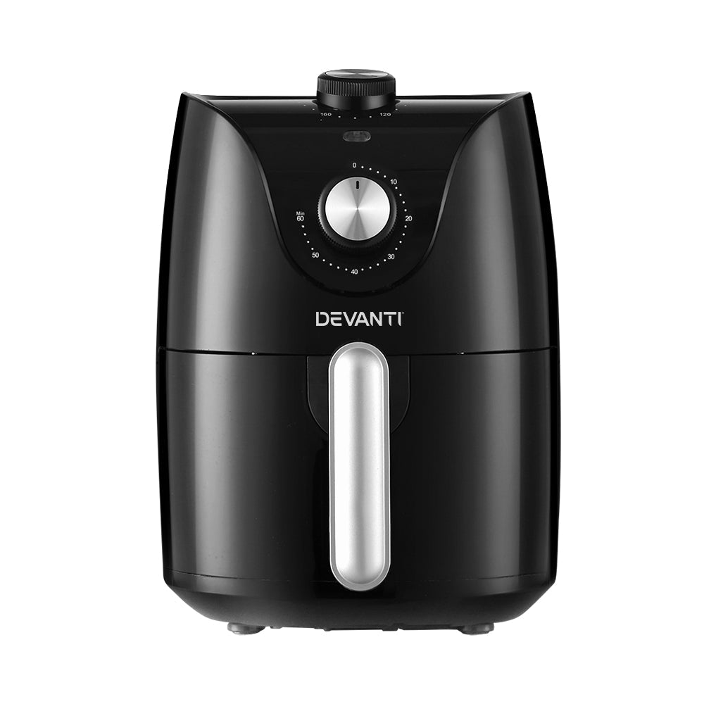 Air Fryer 2.5L Knob Fryers - Appliances > Kitchen Appliances > Air Fryers - Rivercity House & Home Co. (ABN 18 642 972 209) - Affordable Modern Furniture Australia