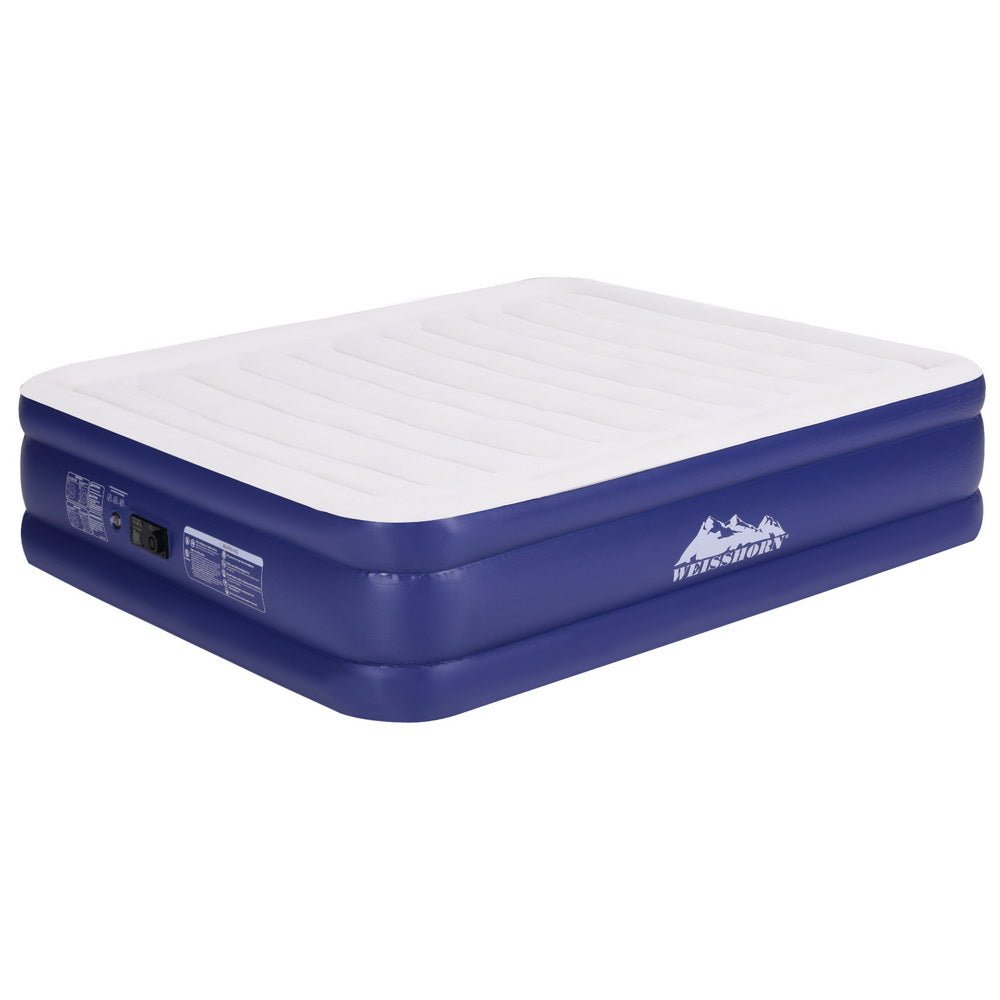 Air Mattress King Inflatable Bed Air bed 51cm - Home & Garden > Inflatable Mattress - Rivercity House & Home Co. (ABN 18 642 972 209) - Affordable Modern Furniture Australia