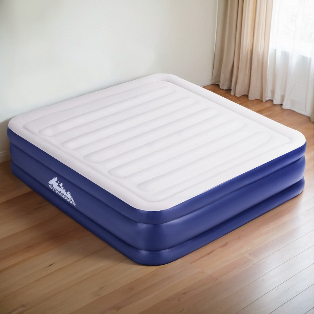 Air Mattress King Inflatable Bed Air bed 51cm - Home & Garden > Inflatable Mattress - Rivercity House & Home Co. (ABN 18 642 972 209) - Affordable Modern Furniture Australia