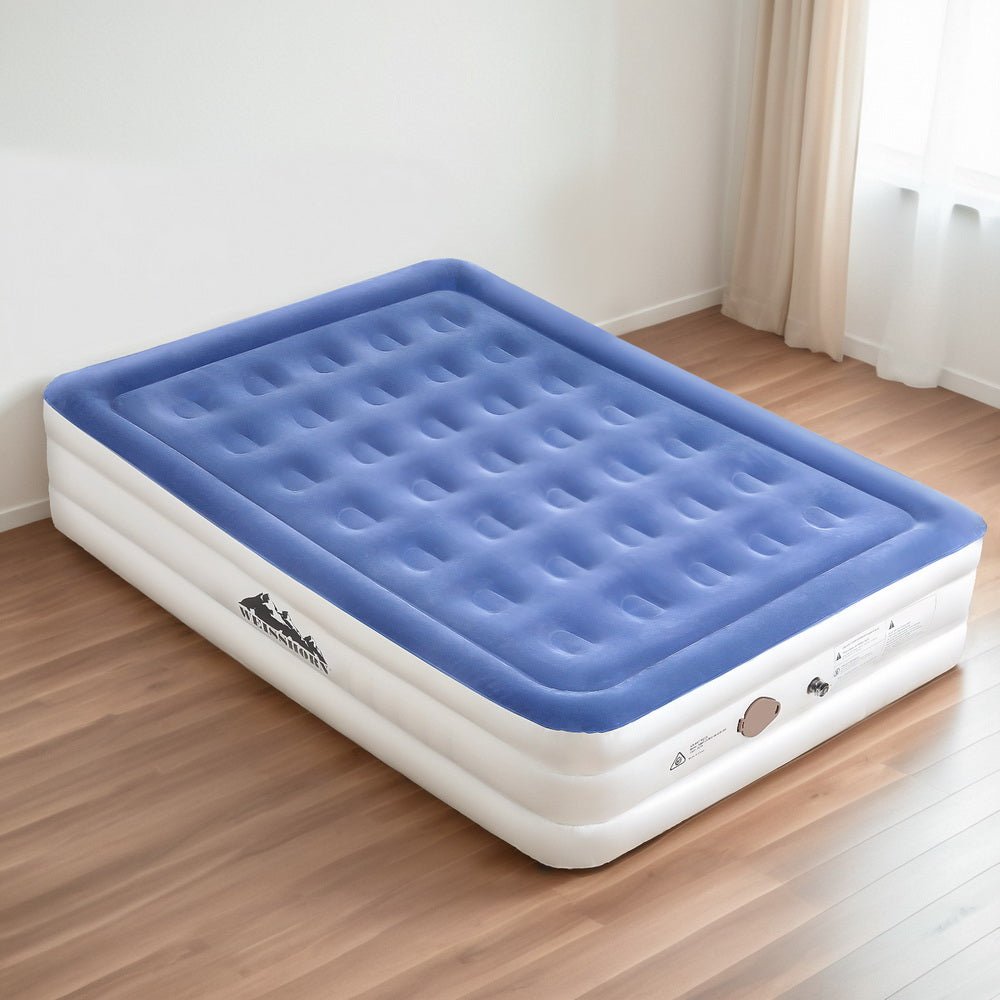 Air Mattress Queen Inflatable Bed 46cm Air bed Cube - Outdoor Recreation > Camping > Inflatable Mattresses - Rivercity House & Home Co. (ABN 18 642 972 209) - Affordable Modern Furniture Australia