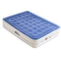 Queen Air Mattress Inflatable Bed 46cm with Built-in Pump - Flocked Surface