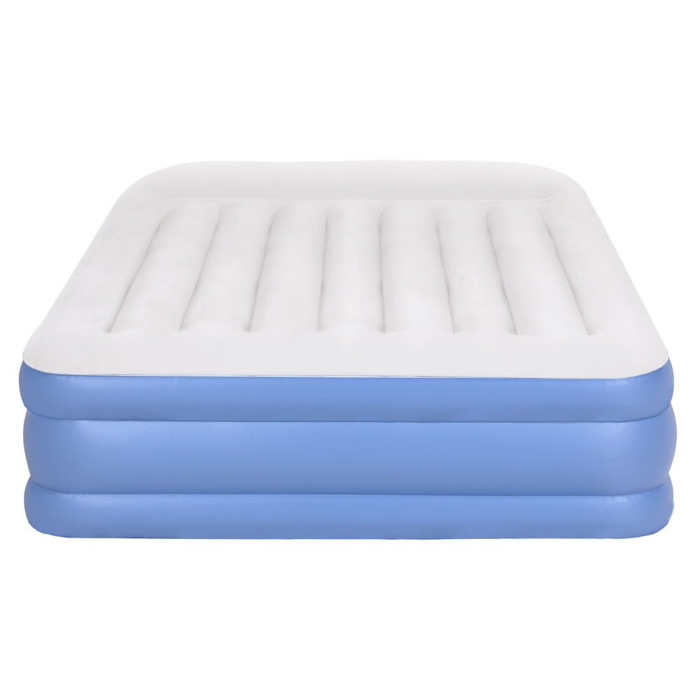 Air Mattress Queen Inflatable Bed 46cm Air bed - Home & Garden > Inflatable Mattress - Rivercity House & Home Co. (ABN 18 642 972 209) - Affordable Modern Furniture Australia