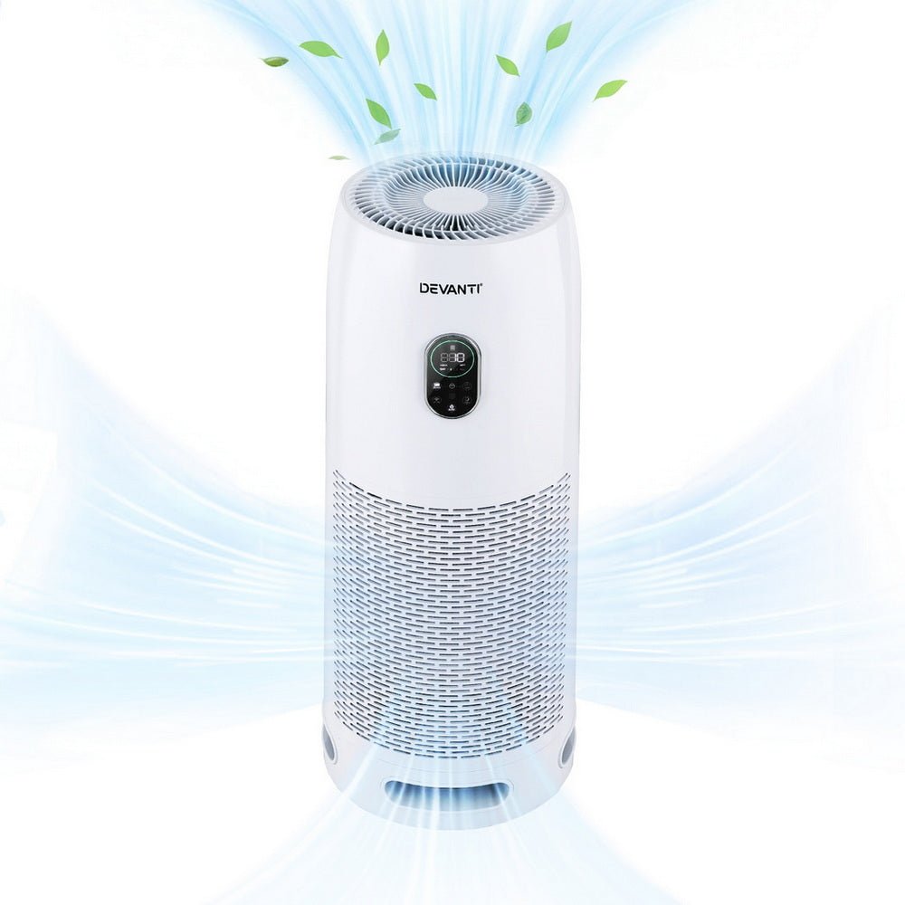 Air Purifier 4 - Layer HEPA Filter White - Appliances > Aroma Diffusers & Humidifiers > Purifiers - Rivercity House & Home Co. (ABN 18 642 972 209) - Affordable Modern Furniture Australia