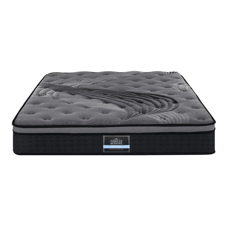 Alanya Euro Top Pocket Spring Mattress 34cm Thick King - Rivercity House & Home Co. (ABN 18 642 972 209) - Affordable Modern Furniture Australia