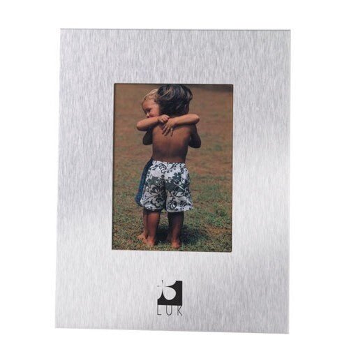 Aluminium Photo Frame Wall Set for 4" x 6" Standard Photos - Brushed Finish - Home & Garden > Decor > Picture Frames - Rivercity House & Home Co. (ABN 18 642 972 209) - Affordable Modern Furniture Australia