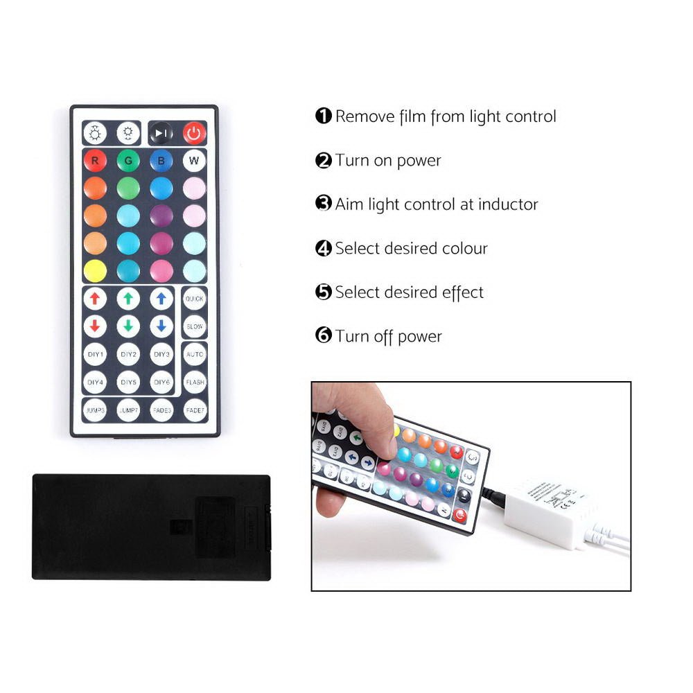 Ambient 2 Door Buffet Sideboard Unit with LED Lighting - Furniture - Rivercity House & Home Co. (ABN 18 642 972 209) - Affordable Modern Furniture Australia