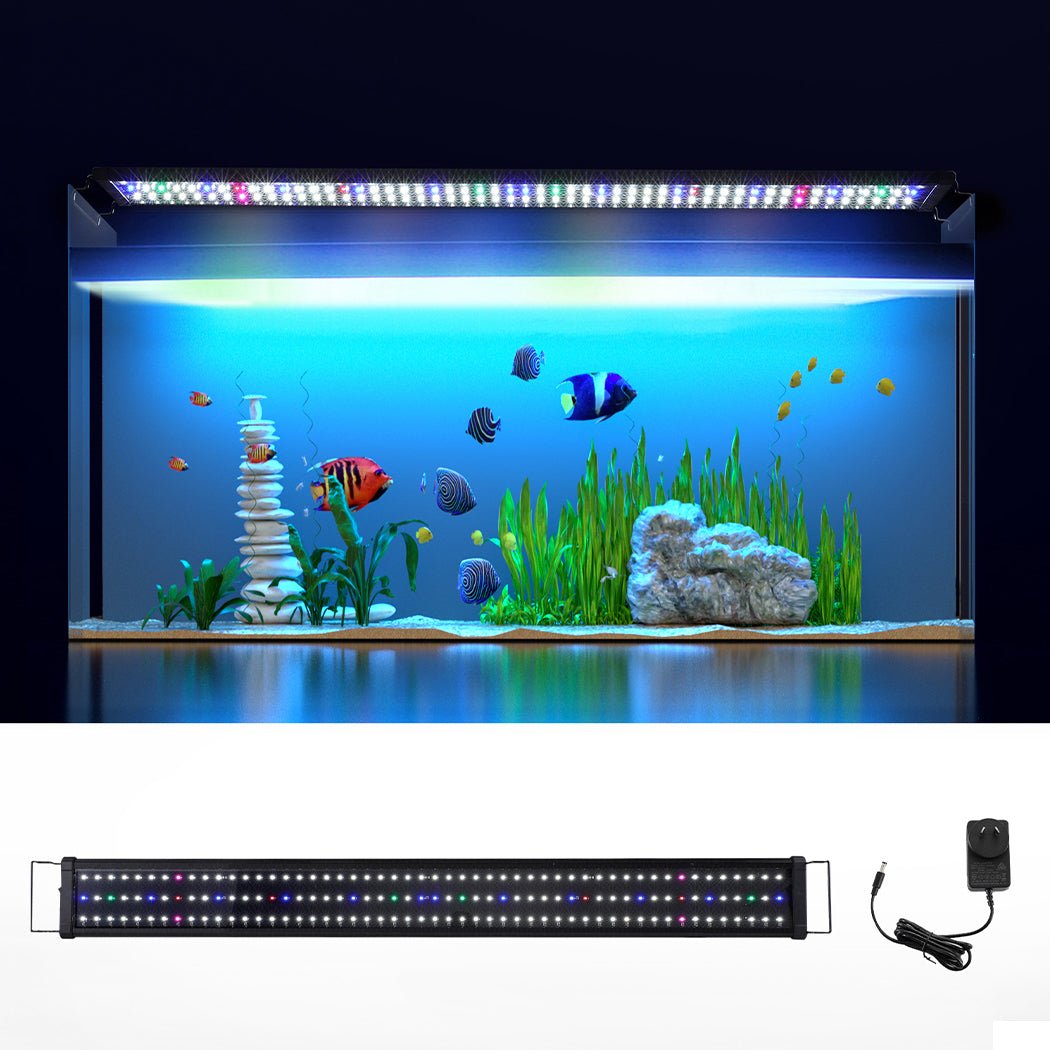 Aquarium Light Full Spectrum 120CM Aqua Plant Fish Tank Lamp - Pet Care > Aquarium - Rivercity House & Home Co. (ABN 18 642 972 209) - Affordable Modern Furniture Australia