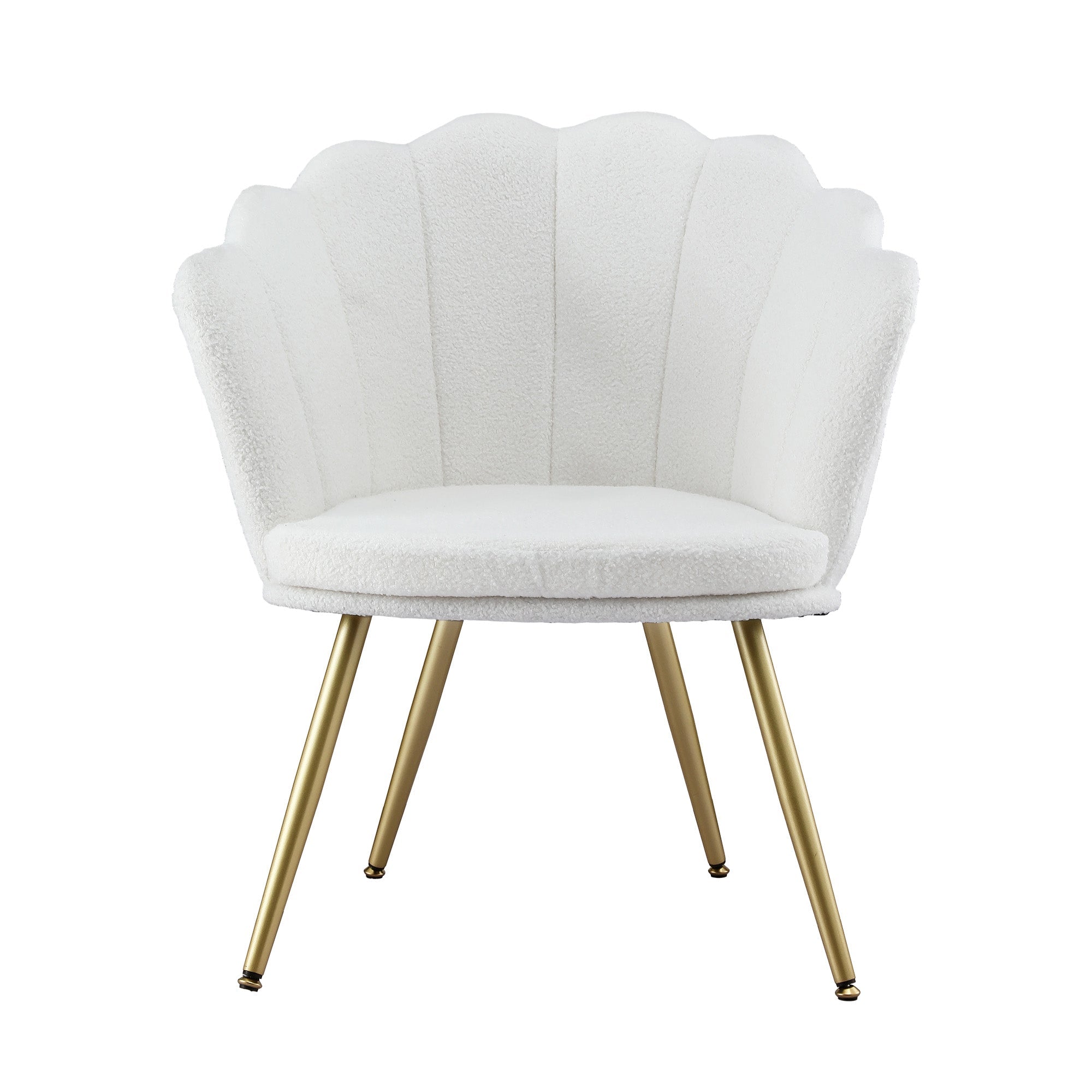 Armchair Teddy Fleece White Callista - Furniture > Bar Stools & Chairs > Arm Chairs & Recliners - Rivercity House & Home Co. (ABN 18 642 972 209) - Affordable Modern Furniture Australia