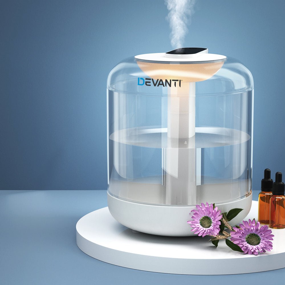 Aroma Diffuser Aromatherapy Humidifier 1L - Appliances > Aroma Diffusers & Humidifiers > Aroma Diffusers - Rivercity House & Home Co. (ABN 18 642 972 209) - Affordable Modern Furniture Australia