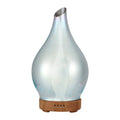 Aroma Diffuser Humidifier 3D 100ml Ultrasonic Aromatherapy with LED Night Light - Light Wood