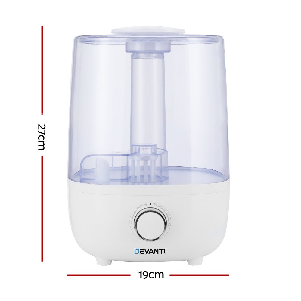 Aroma Diffuser Aromatherapy Humidifier 4L - Appliances > Aroma Diffusers & Humidifiers > Aroma Diffusers - Rivercity House & Home Co. (ABN 18 642 972 209) - Affordable Modern Furniture Australia