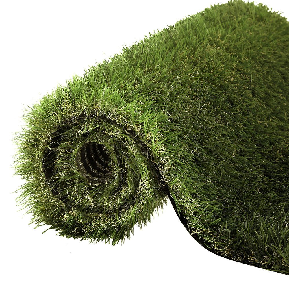 Artificial Grass 35mm 1mx10m Synthetic Fake Lawn Turf Plastic Plant 4 - coloured - Home & Garden > Artificial Plants - Rivercity House & Home Co. (ABN 18 642 972 209) - Affordable Modern Furniture Australia