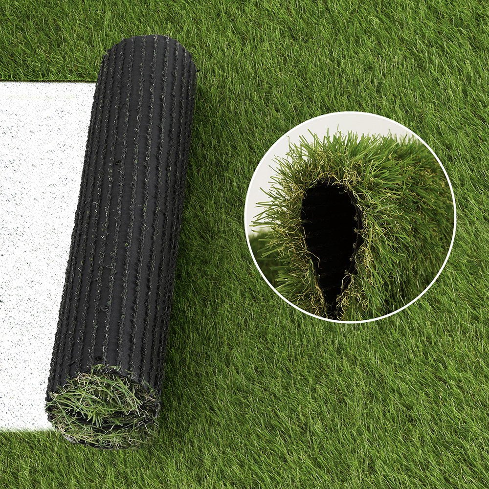 Artificial Grass 35mm 1mx10m Synthetic Fake Lawn Turf Plastic Plant 4 - coloured - Home & Garden > Artificial Plants - Rivercity House & Home Co. (ABN 18 642 972 209) - Affordable Modern Furniture Australia
