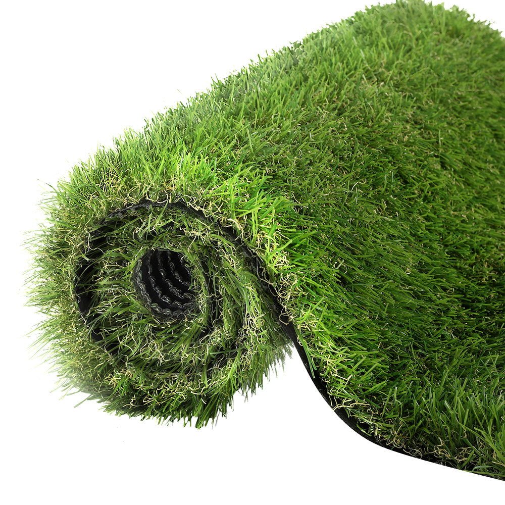 Artificial Grass 35mm 2mx5m Synthetic Fake Lawn Turf Plastic Plant 4 - coloured - Home & Garden > Artificial Plants - Rivercity House & Home Co. (ABN 18 642 972 209) - Affordable Modern Furniture Australia