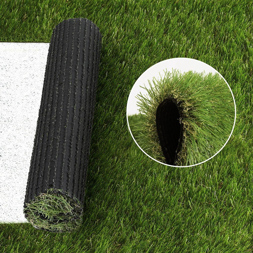Artificial Grass 45mm 2mx5m Synthetic Fake Lawn Turf Plastic Plant 4 - coloured - Home & Garden > Artificial Plants - Rivercity House & Home Co. (ABN 18 642 972 209) - Affordable Modern Furniture Australia