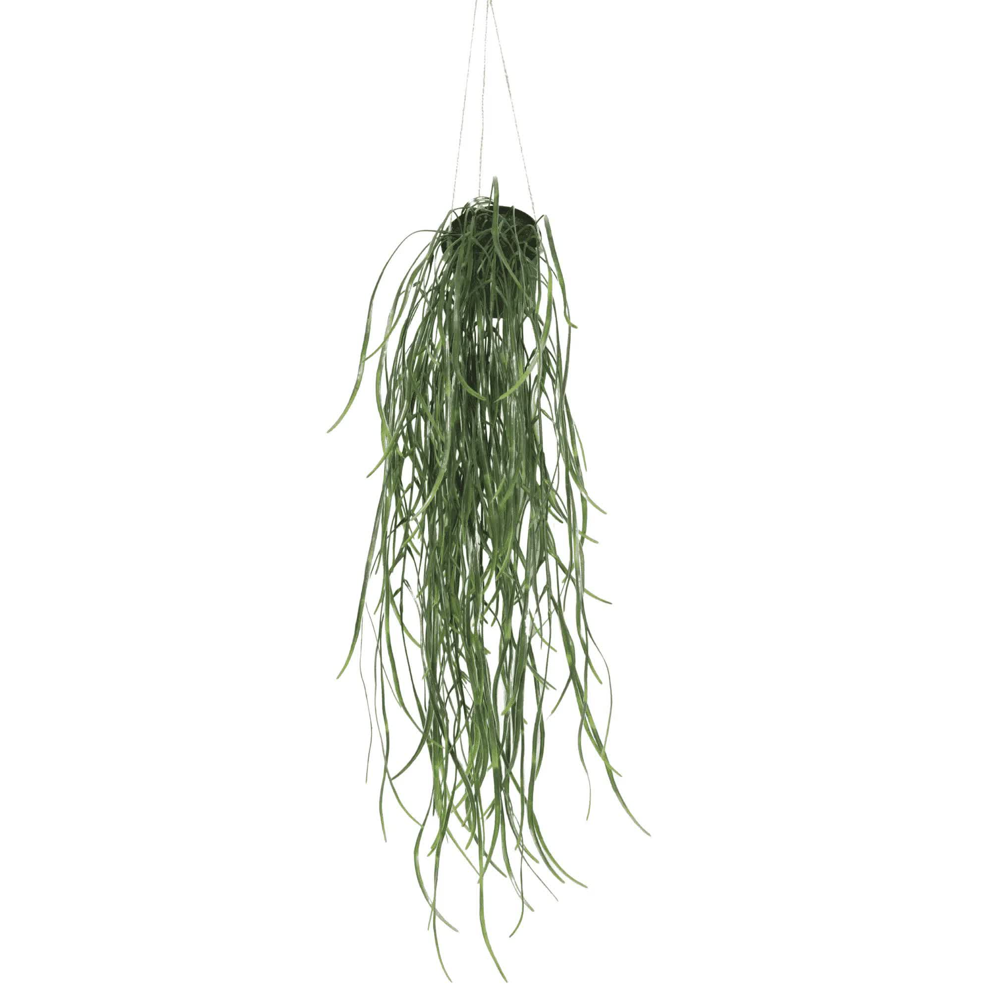 Artificial Hanging Willow Leaf Potted Plant 66cm UV Resistant - Green - Home & Garden > Artificial Plants > Artificial Hanging Plants - Rivercity House & Home Co. (ABN 18 642 972 209) - Affordable Modern Furniture Australia