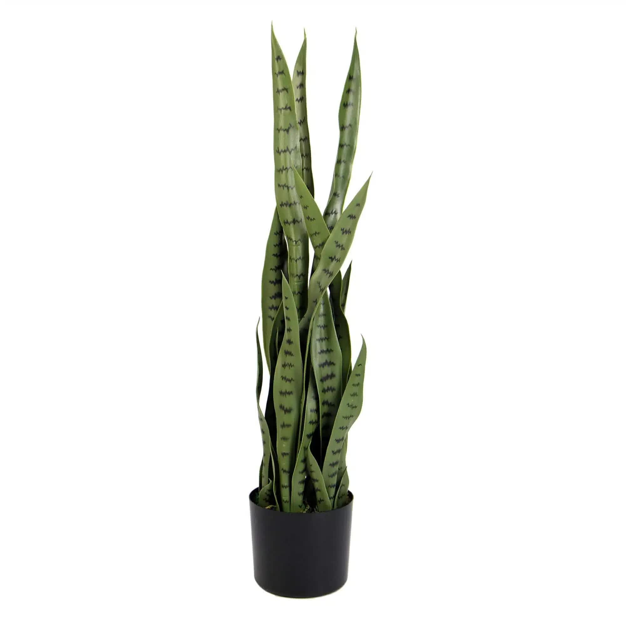 Artificial Snake Plant Sansevieria 85cm UV Resistant - Green - Home & Garden > Artificial Plants > Artificial Trees - Rivercity House & Home Co. (ABN 18 642 972 209) - Affordable Modern Furniture Australia