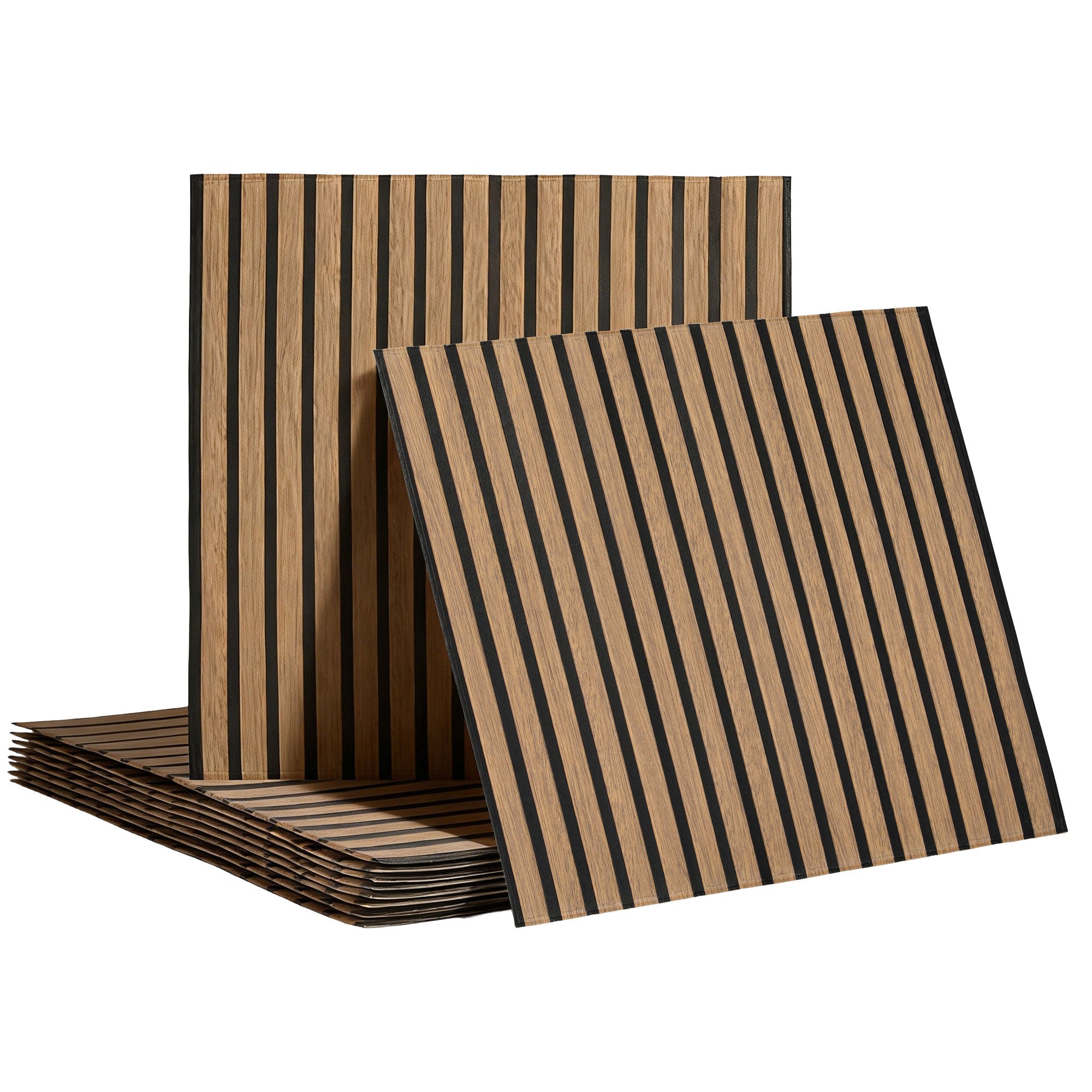 Artiss 10PCS Peel and Stick Wall Panels Tiles 68X68CM Self Adhesive for Home Office Studio Brown - Home & Garden > Decor > Wallpaper - Rivercity House & Home Co. (ABN 18 642 972 209) - Affordable Modern Furniture Australia