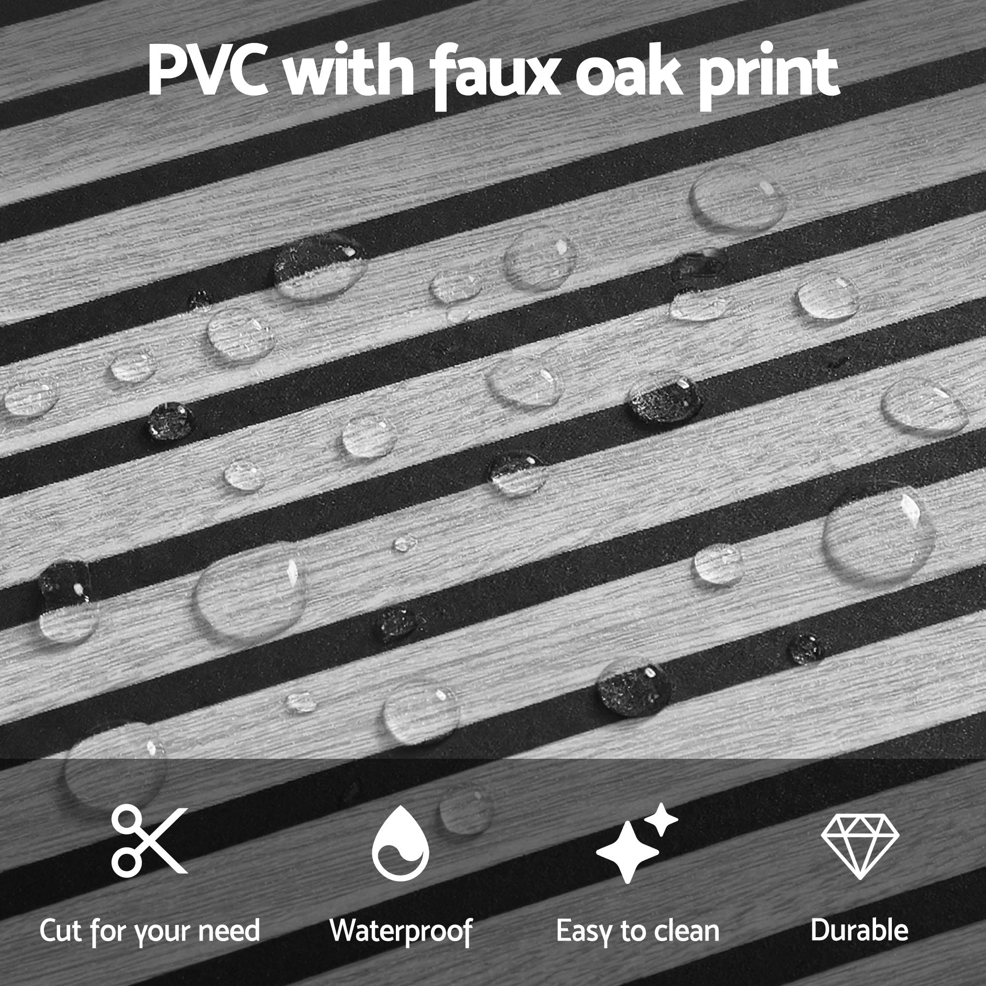 Artiss 10PCS Peel and Stick Wall Panels Tiles 68X68CM Self Adhesive for Home Office Studio Grey - Home & Garden > Decor > Wallpaper - Rivercity House & Home Co. (ABN 18 642 972 209) - Affordable Modern Furniture Australia