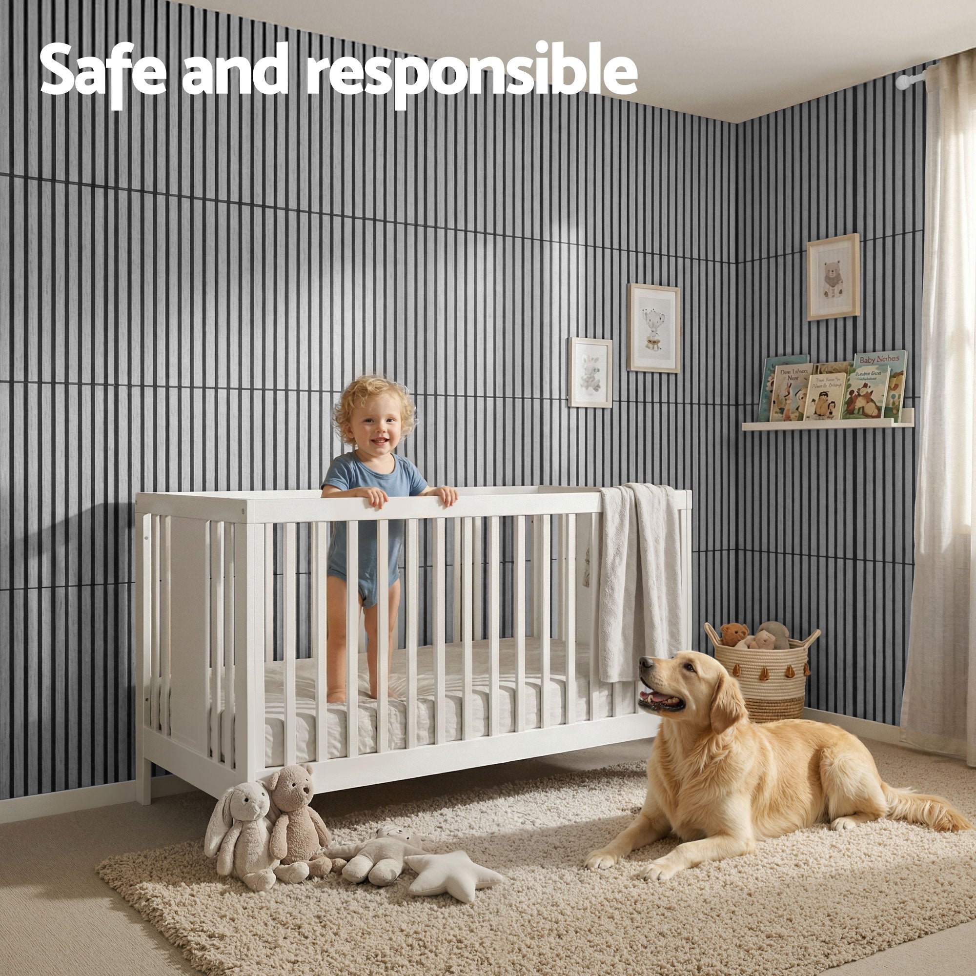 Artiss 10PCS Peel and Stick Wall Panels Tiles 68X68CM Self Adhesive for Home Office Studio Grey - Home & Garden > Decor > Wallpaper - Rivercity House & Home Co. (ABN 18 642 972 209) - Affordable Modern Furniture Australia