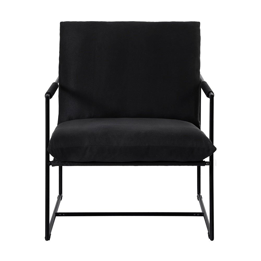 Artiss Armchair Lounge Chair Sling Black - Furniture > Bar Stools & Chairs > Arm Chairs & Recliners - Rivercity House & Home Co. (ABN 18 642 972 209) - Affordable Modern Furniture Australia