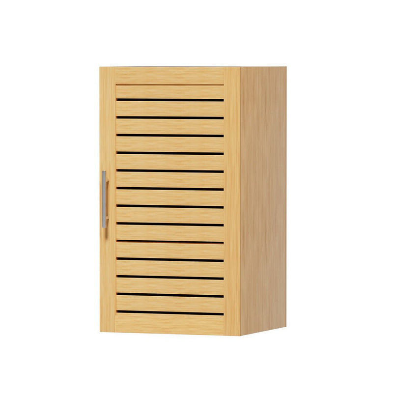 Artiss Bathroom Storage Cabinet 70cm wooden 2 Tier Shelf Wall Mounted JILL - Furniture > Bathroom - Rivercity House & Home Co. (ABN 18 642 972 209) - Affordable Modern Furniture Australia