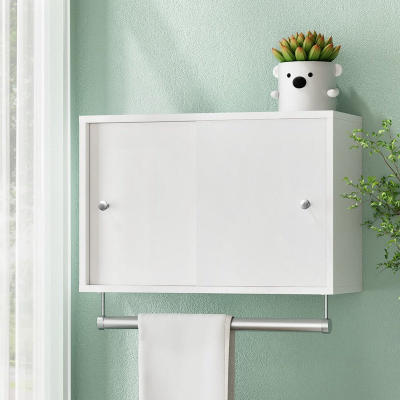 Artiss Bathroom Storage Cabinet Wall Mounted Cupboard Vanity Medicine Organiser - Furniture > Bathroom - Rivercity House & Home Co. (ABN 18 642 972 209) - Affordable Modern Furniture Australia