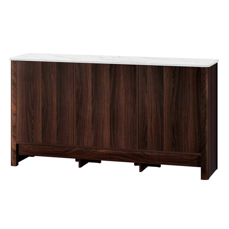 Artiss Buffet Sideboard Cabinet Marble Style Tabletop - Furniture > Living Room - Rivercity House & Home Co. (ABN 18 642 972 209) - Affordable Modern Furniture Australia