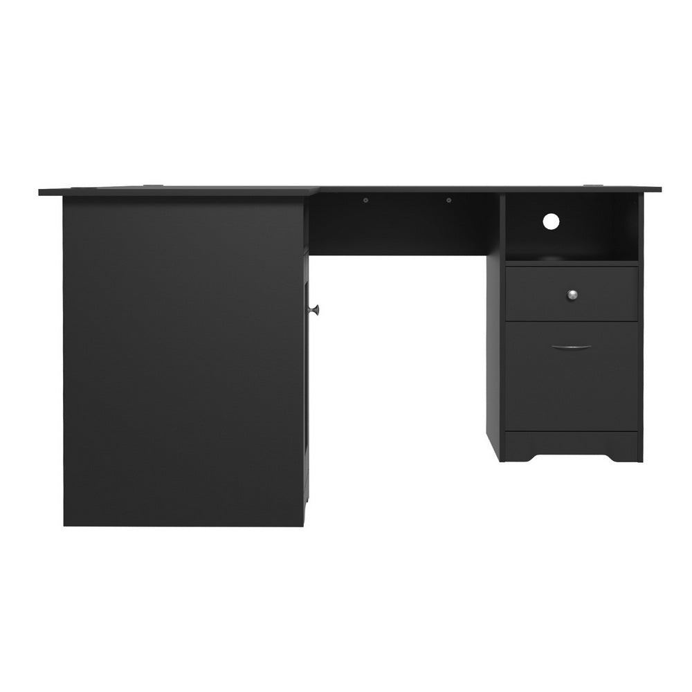 Artiss Computer Desk Home Office Study Desks L - shaped Corner Table with Storage - Furniture > Office > Desks - Rivercity House & Home Co. (ABN 18 642 972 209) - Affordable Modern Furniture Australia