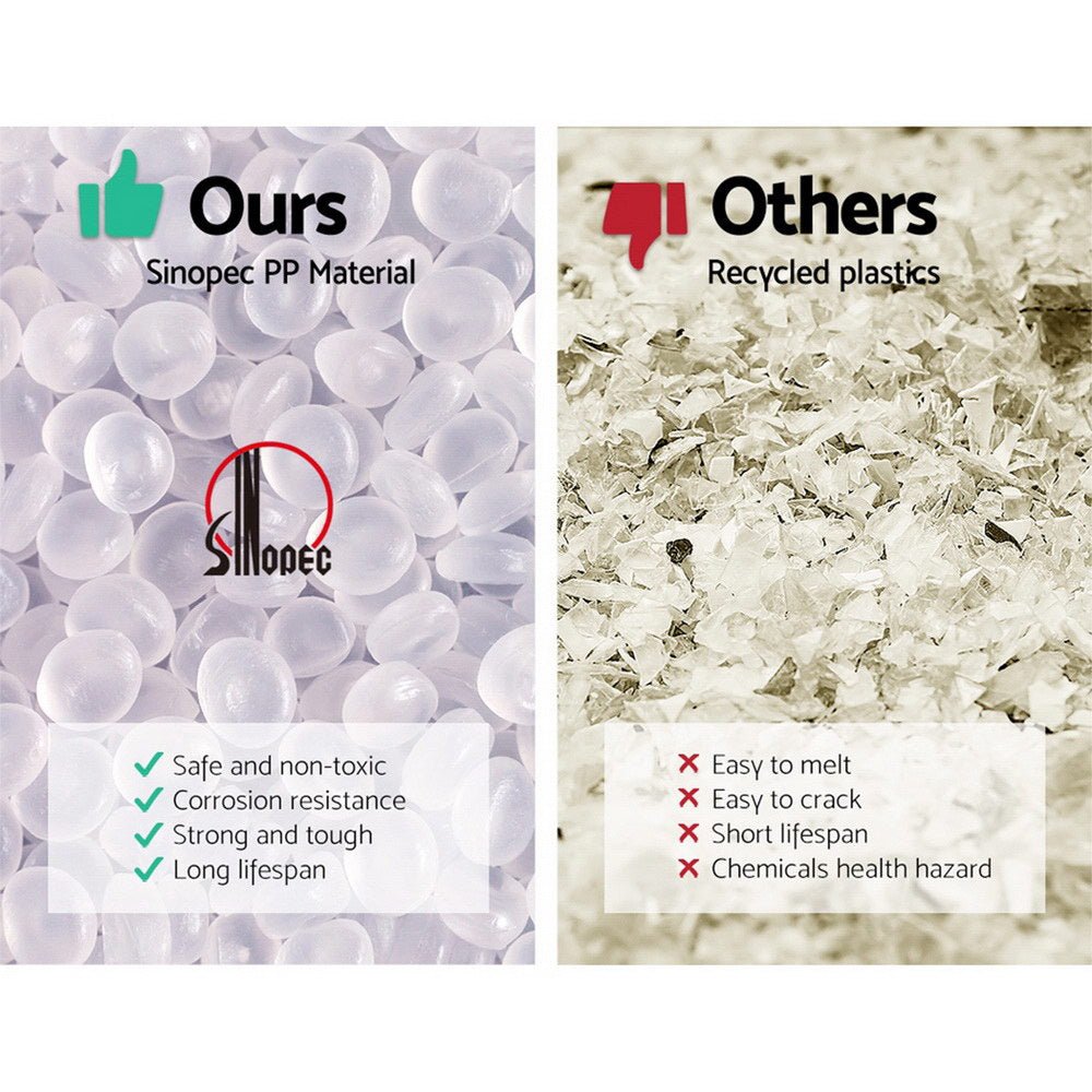 Artiss Dining Chairs Set of 4 Fabric Retro Replica DSW - Furniture > Dining > Kitchen & Dining Chairs - Rivercity House & Home Co. (ABN 18 642 972 209) - Affordable Modern Furniture Australia