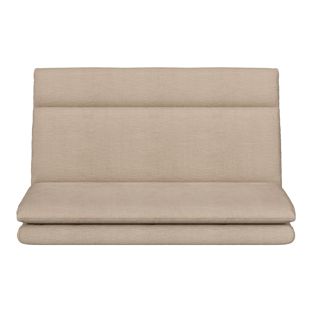 Artiss Floor Lounge Sofa Bed 2 Seater Linen Beige - Furniture > Living Room - Rivercity House & Home Co. (ABN 18 642 972 209) - Affordable Modern Furniture Australia