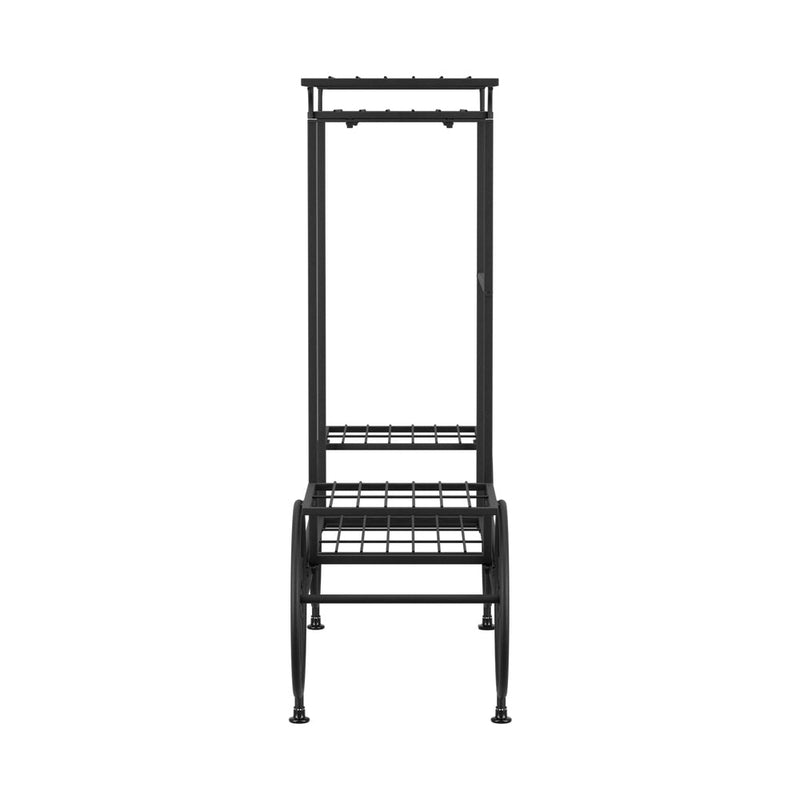 Artiss Plant Stand 6 Tier Iron 4 Wheeler - Furniture > Living Room - Rivercity House & Home Co. (ABN 18 642 972 209) - Affordable Modern Furniture Australia