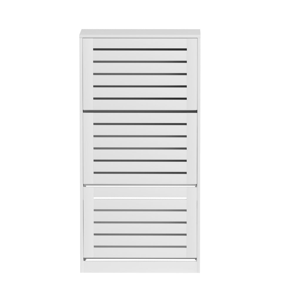 Artiss Shoe Cabinet Storage Drawer 45 Pairs White - Furniture > Living Room > Shoe Storage - Rivercity House & Home Co. (ABN 18 642 972 209) - Affordable Modern Furniture Australia