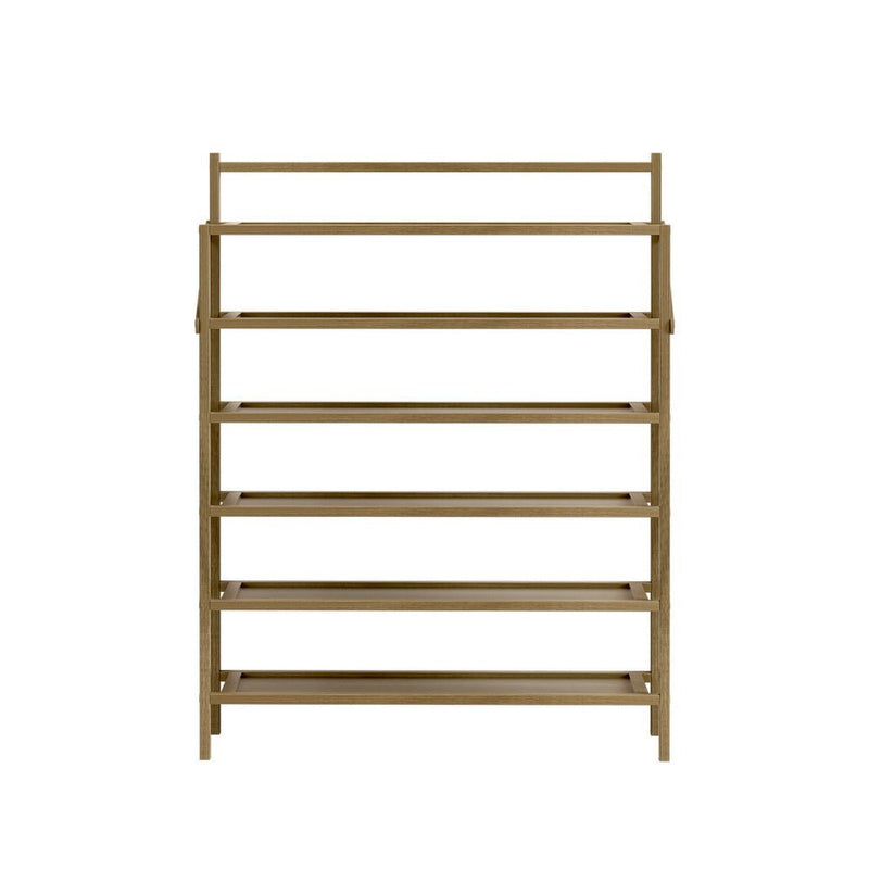 Artiss Shoe Rack 6-tier 18 Pairs Foldable - Furniture > Bedroom - Rivercity House & Home Co. (ABN 18 642 972 209) - Affordable Modern Furniture Australia