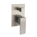 AU Standard 1/2 Inch 2-Way Shower Mixer Diverter with Ceramic Cartridge - Brushed Nickel