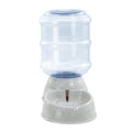Automatic 3.5L Pet Feeder and Water Dispenser - Grey
