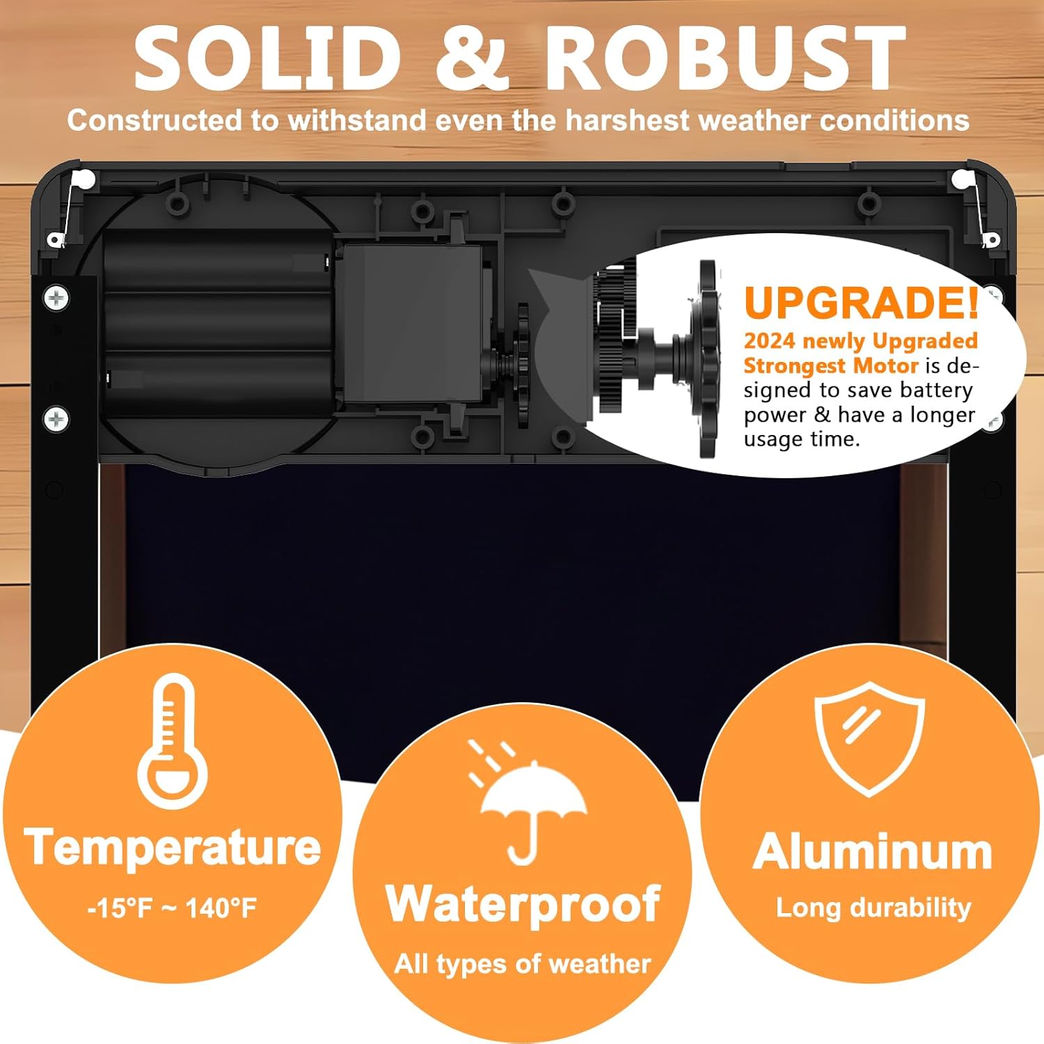 Automatic Chicken Coop Door Opener with Timer, Anti - Pinch, LCD Display & Battery Powered - Aluminum - Home & Garden > Gate Openers > Fence & Gate Accessories - Rivercity House & Home Co. (ABN 18 642 972 209) - Affordable Modern Furniture Australia