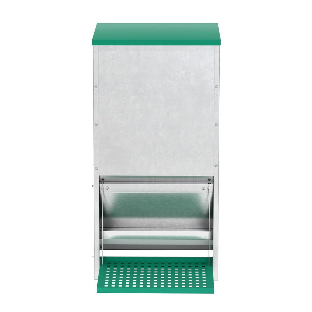 Automatic Chicken Feeder Port Coop Chick Poultry Treadle Self Opening - Pet Care > Coops & Hutches - Rivercity House & Home Co. (ABN 18 642 972 209) - Affordable Modern Furniture Australia